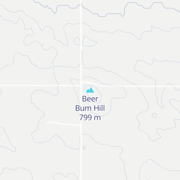 Map of Beer Bum Hill