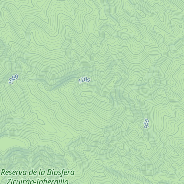 Map of Cerro Milpillas