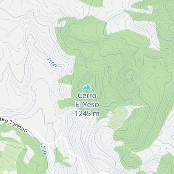 Map of Cerro El Yeso