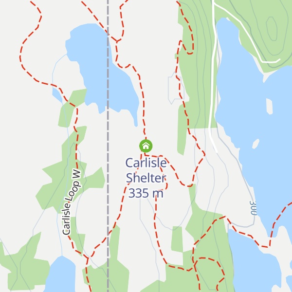 Map of Carlisle Shelter