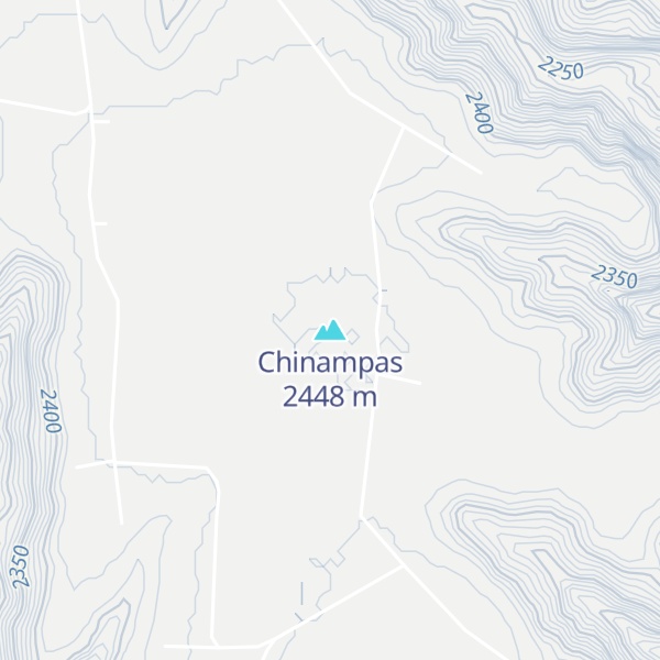 Map of Chinampas