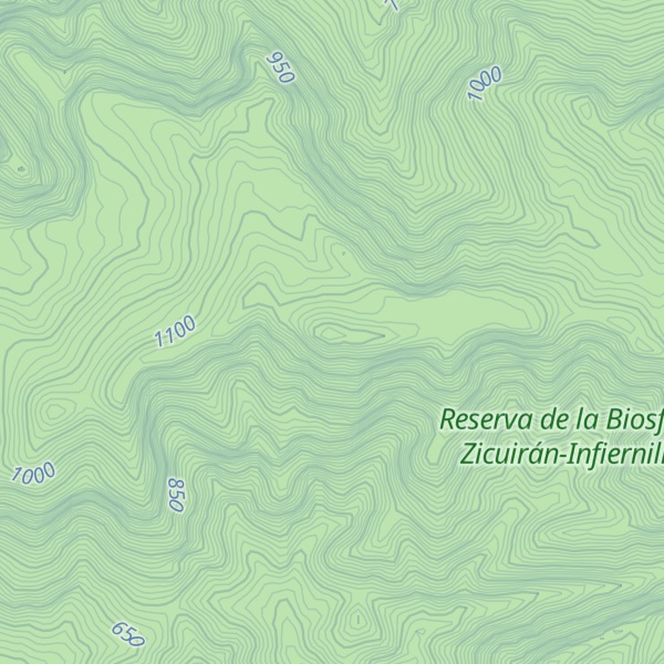 Map of Cerro La Lagunilla