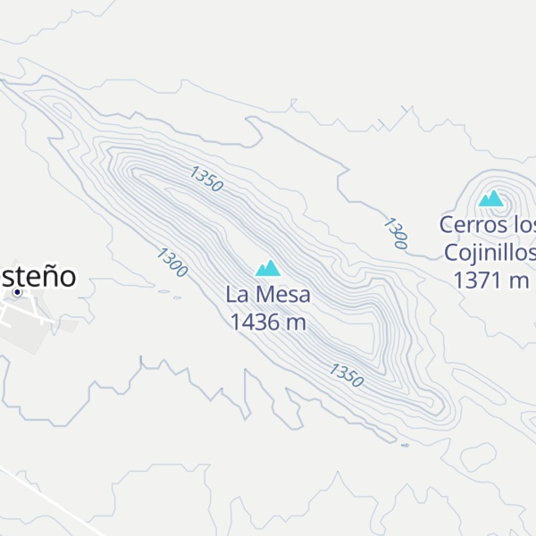 Map of La Mesa