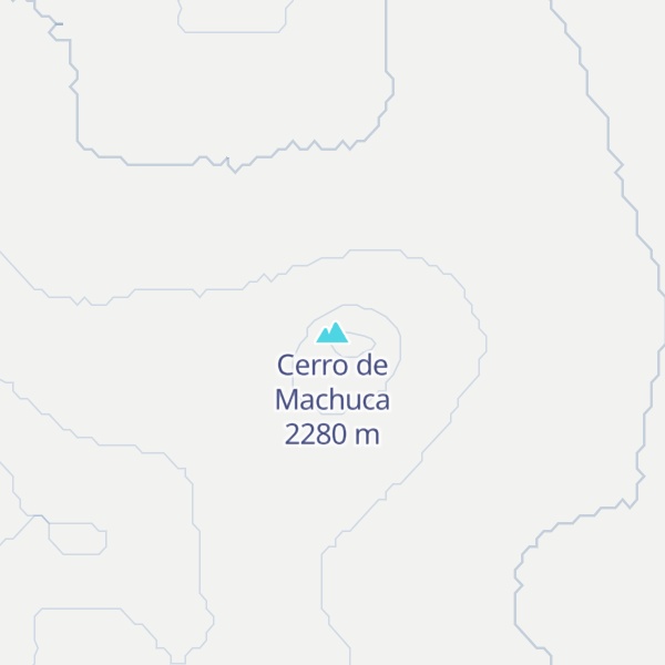 Map of Cerro de Machuca
