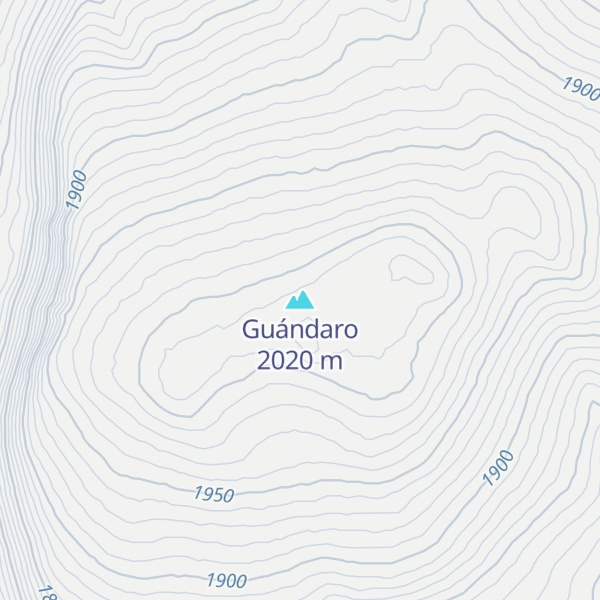 Map of Guándaro