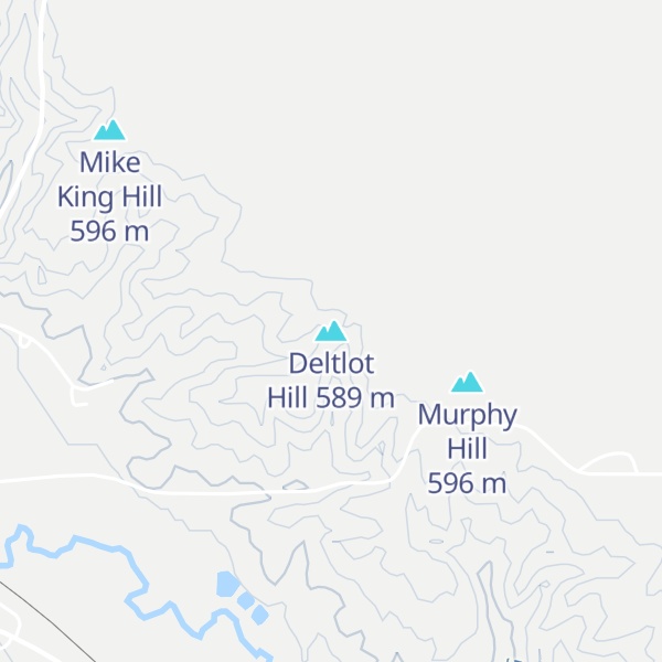 Map of Deltlot Hill