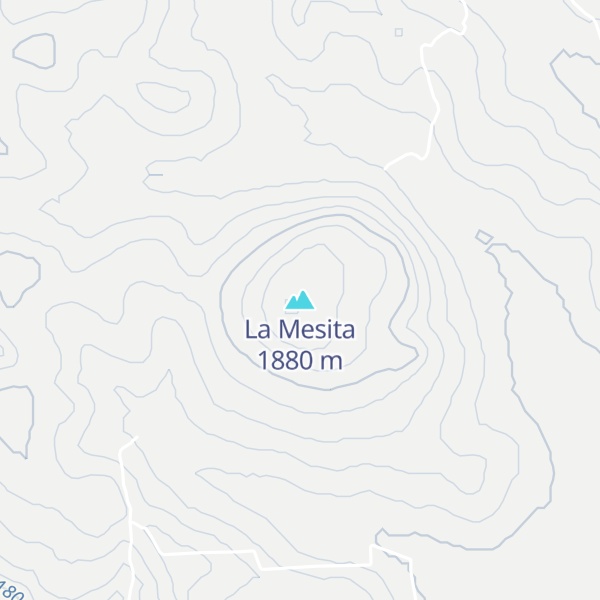 Map of La Mesita