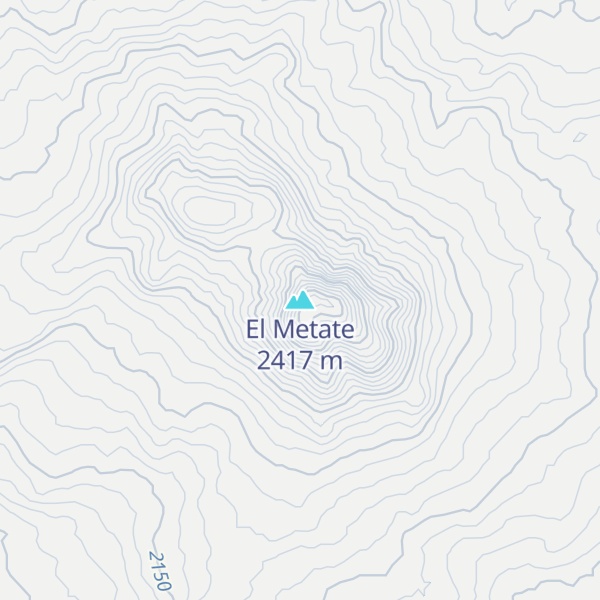 Map of El Metate