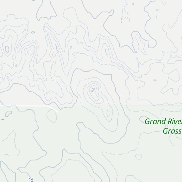 Map of Black Horse Butte