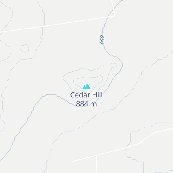 Map of Cedar Hill
