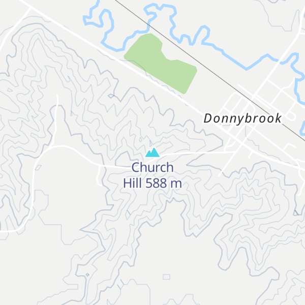 Map of Church Hill