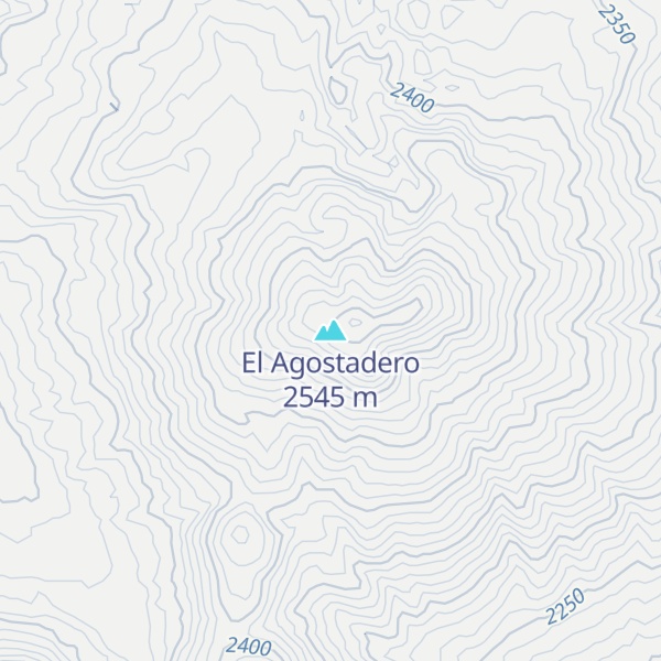 Map of El Agostadero