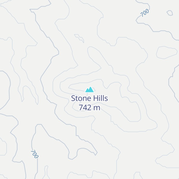 Map of Stone Hills