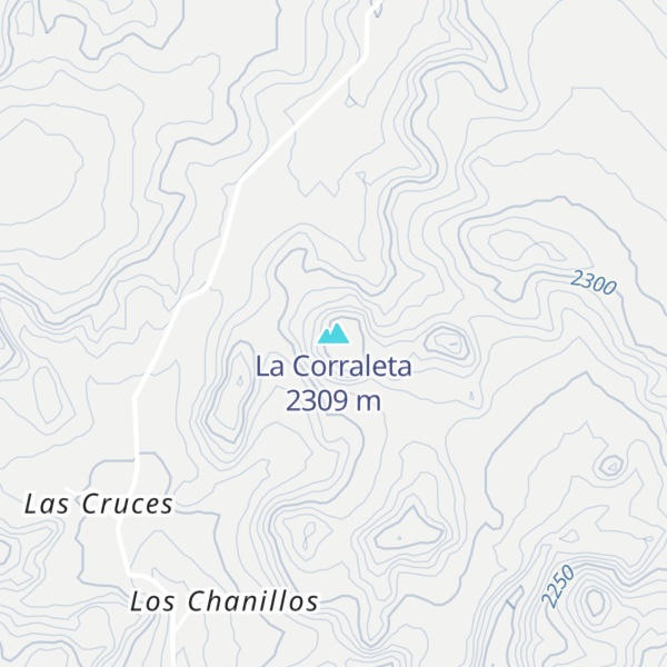 Map of La Corraleta