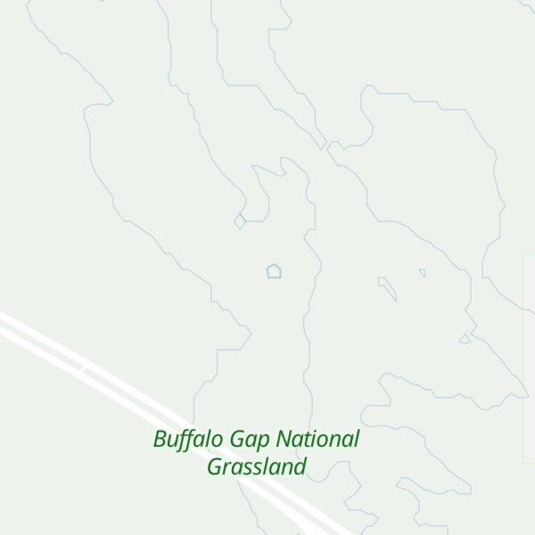 Map of Big Foot Hill