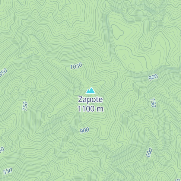 Map of Zapote