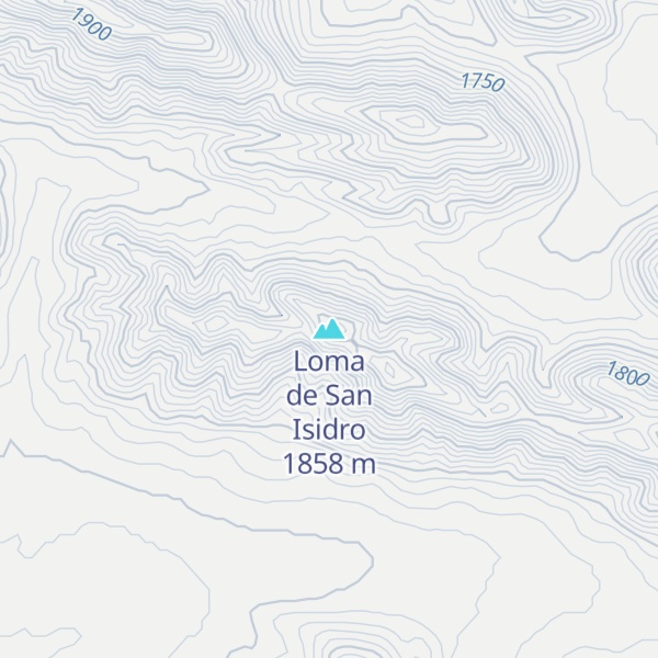 Map of Loma de San Isidro