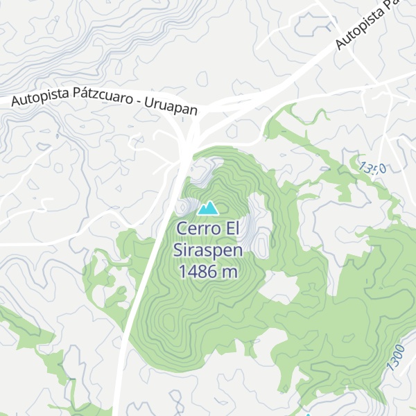Map of Cerro El Siraspen