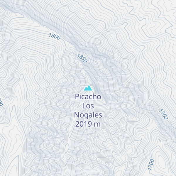 Map of Picacho Los Nogales