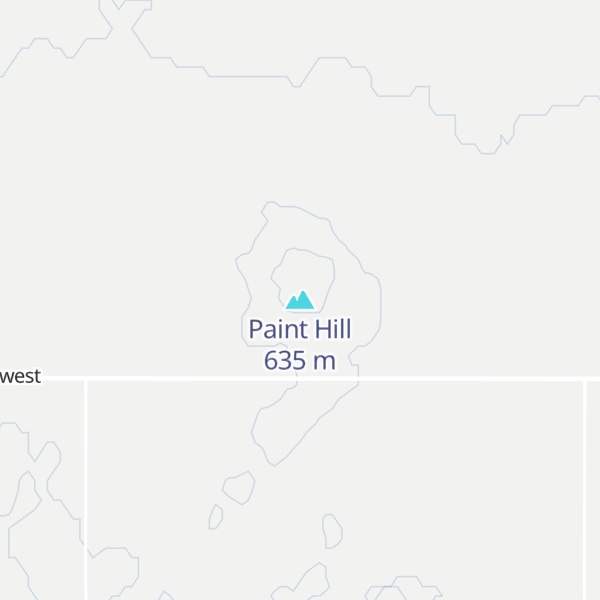 Map of Paint Hill