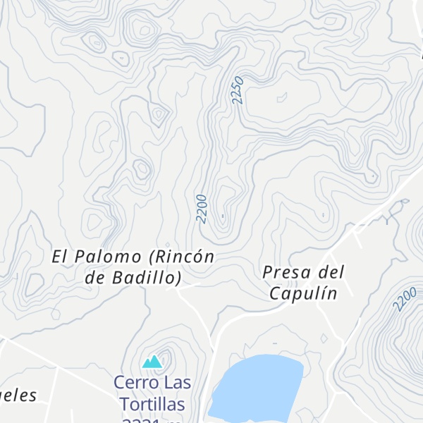 Map of Cerro Rincón del Herrero