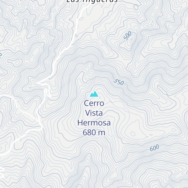 Map of Cerro Vista Hermosa