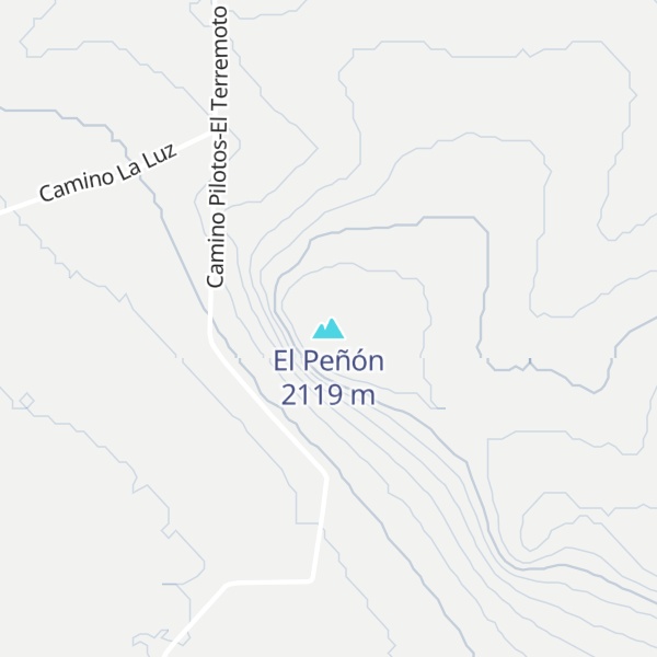 Map of El Peñón