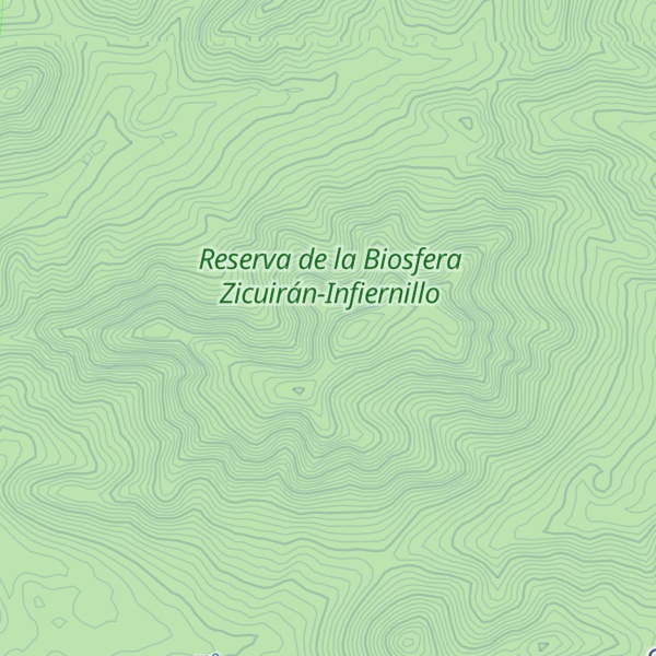 Map of Cerro Las Vallas