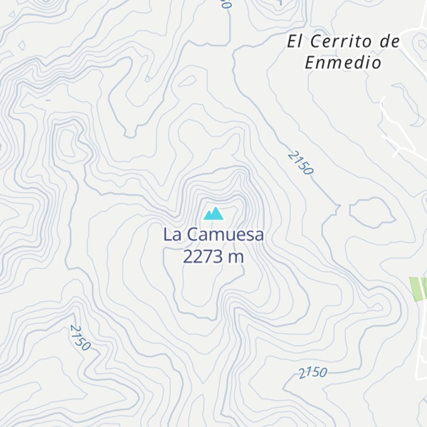 Map of La Camuesa