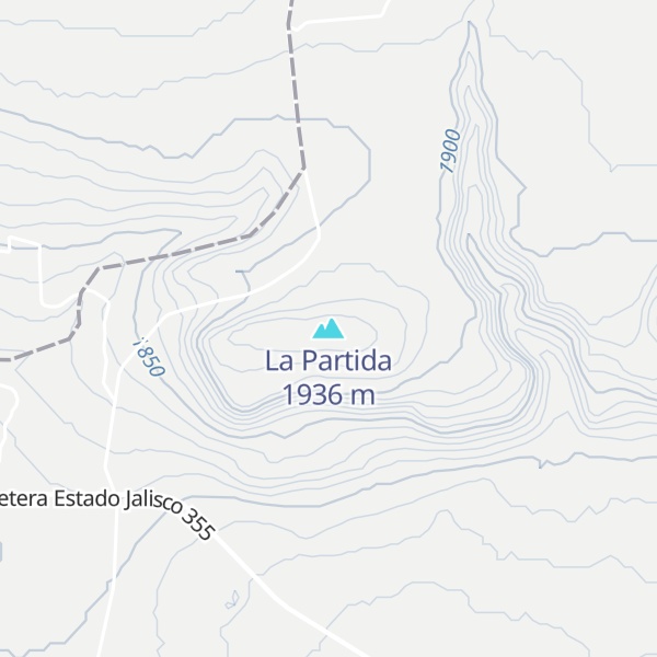 Map of La Partida