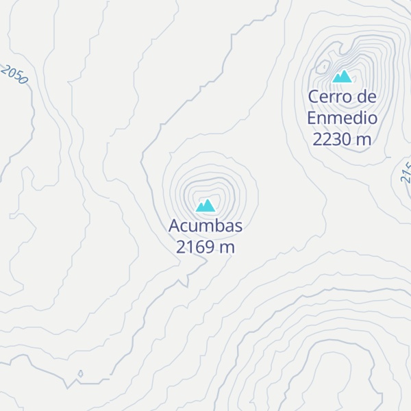 Map of Acumbas
