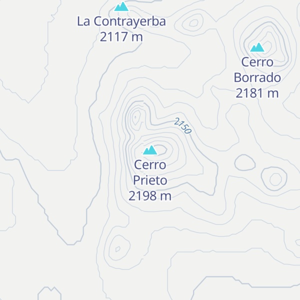 Map of Cerro Prieto