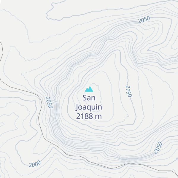 Map of San Joaquin