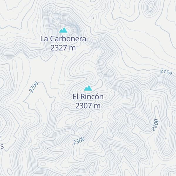 Map of El Rincón