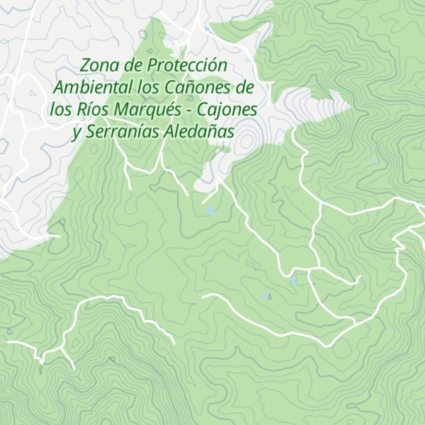 Map of Mesa Cristóbal