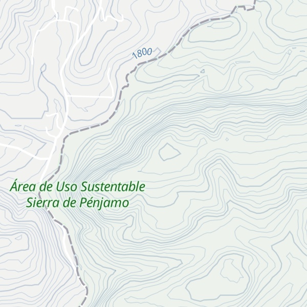 Map of Cerro Grande