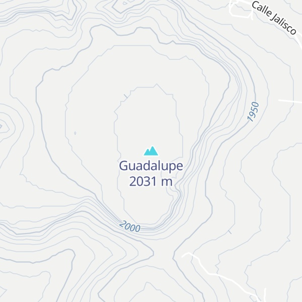 Map of Guadalupe