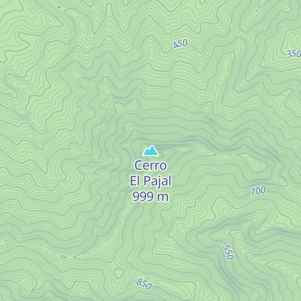 Map of Cerro El Pajal