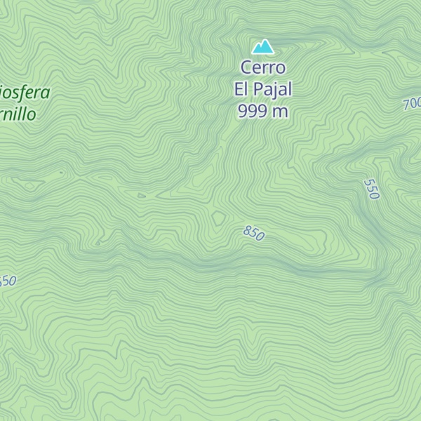 Map of Cerro Ciriandia