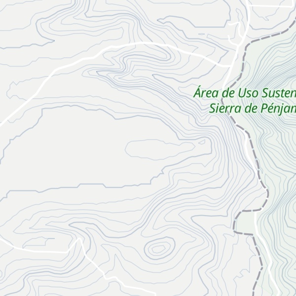 Map of Cerro Blanco