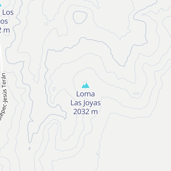 Map of Loma Las Joyas