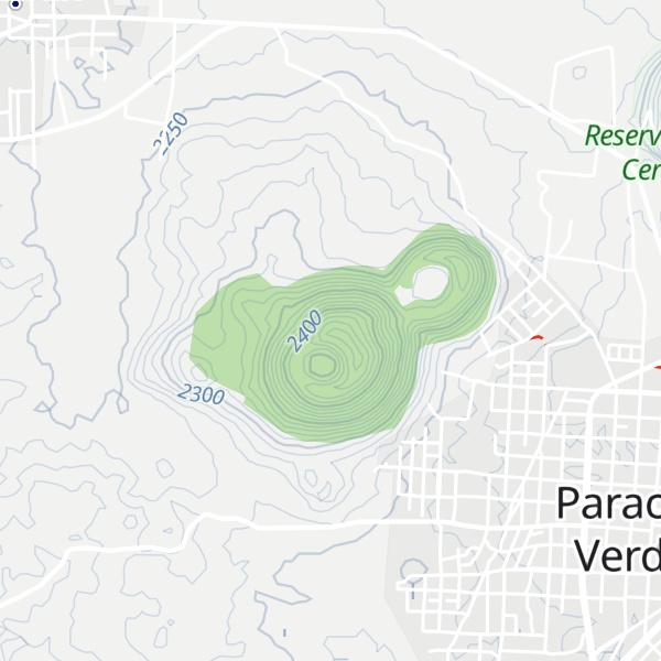 Map of Cerros Cambuan