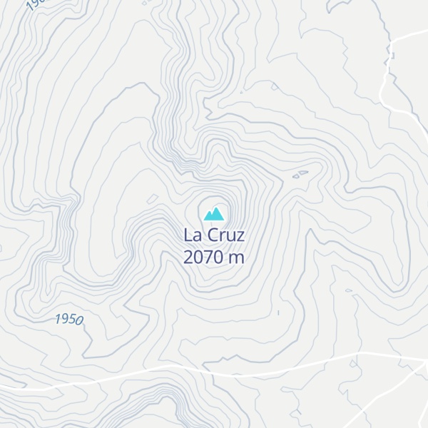 Map of La Cruz