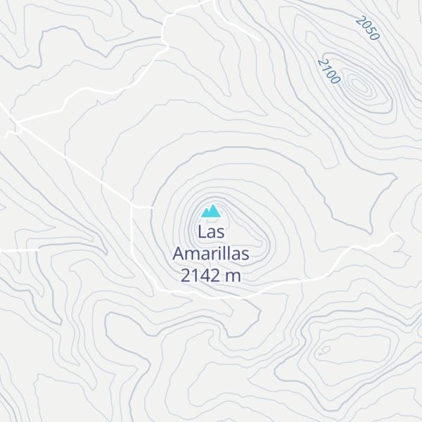 Map of Las Amarillas