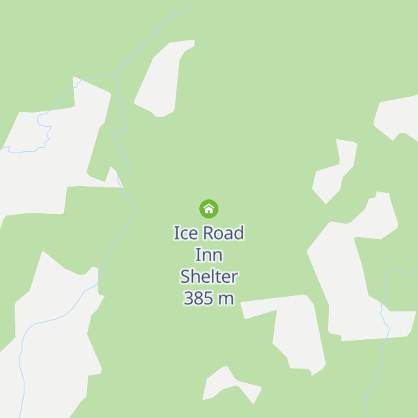 Map of Ice Road Inn Shelter