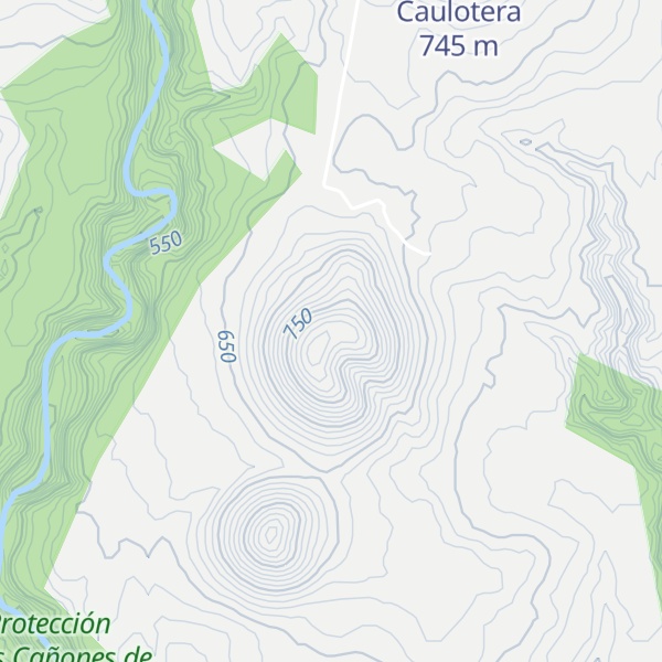 Map of Cerro Rancho Viejo