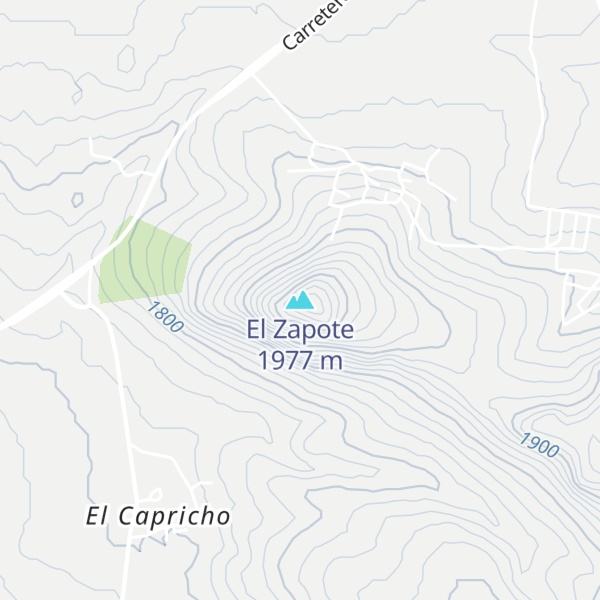 Map of El Zapote