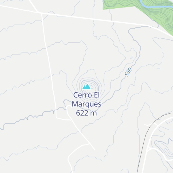 Map of Cerro El Marques