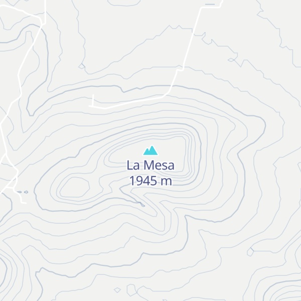 Map of La Mesa