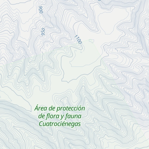 Map of Mesa El Molino